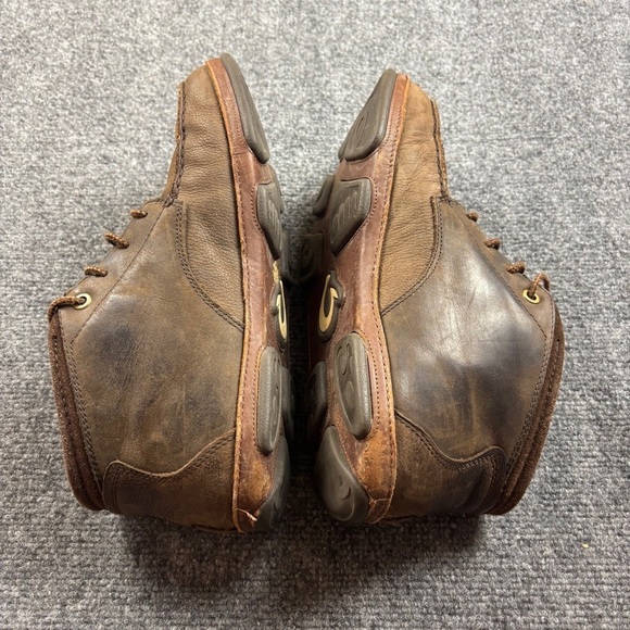 OLUKAI Men’s Brown Leather Hamakua Chukka Boots size: 12 - Picture 8 of 12